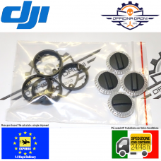 DJI Spark Kit Sostituzione Copri LED Trasparenti + Fermi con Viti